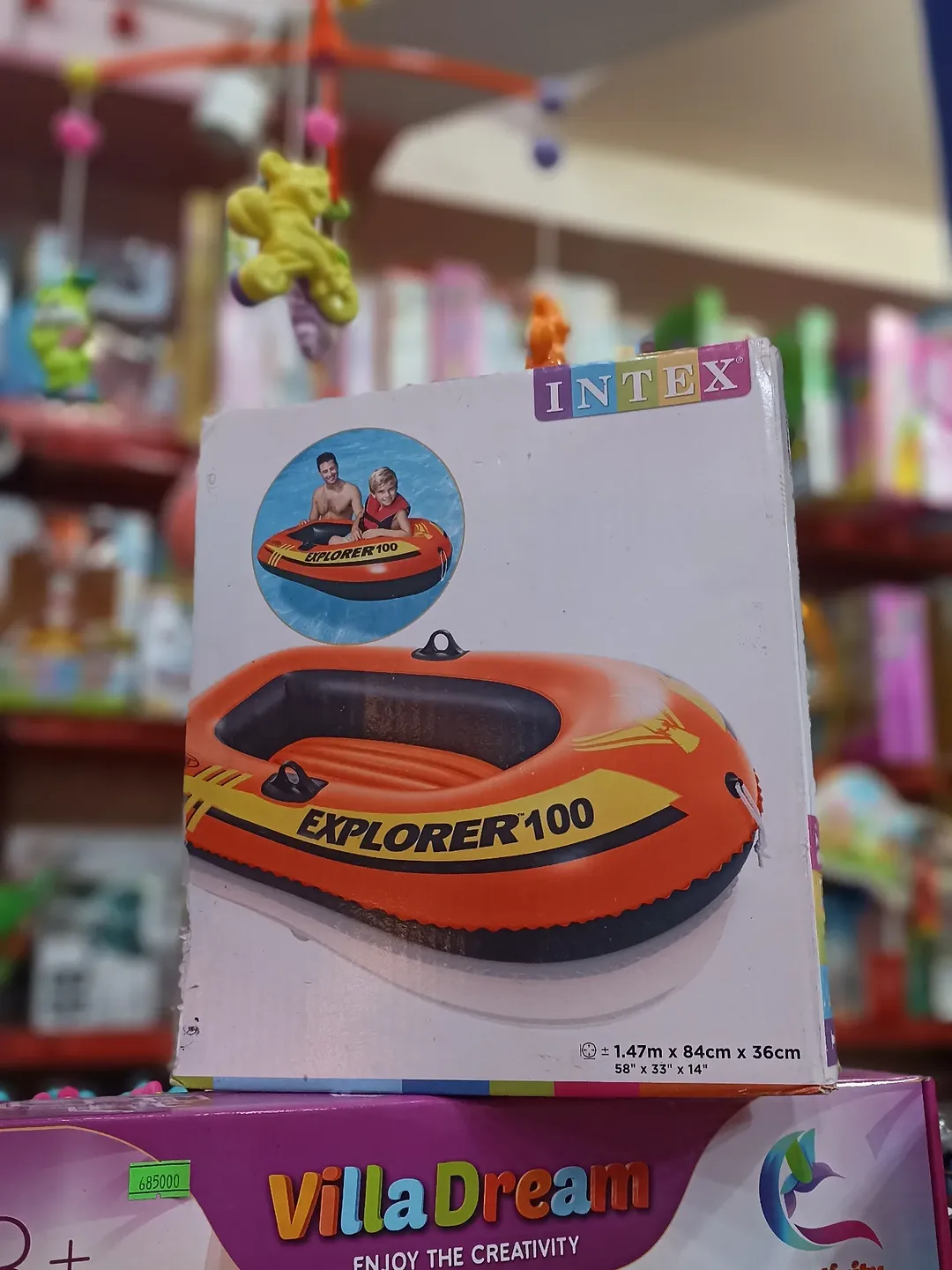 قایق بادی Intex Explorer 100